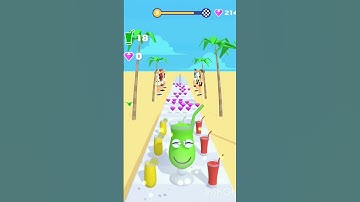 Satisfying Mobile Games 2024 JUICE RUN All Levels Gameplay Walkthrough Android, ios max o5hpd#short