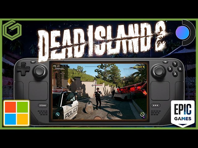 Dead Island 2 on Steam Deck #steamdeck #quack 