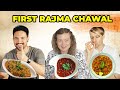 Foreigners Try Indian Food | VEGAN | For The First Time | RAJMA CHAWAL | DAL TADKA | DAL MASH