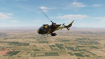 [DCS] SA342 Gazelle Quick Combat Mission over Syria
