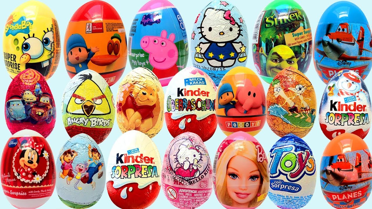 Kinder Sorpresa Huevitos/ Kinder Surprise Eggs