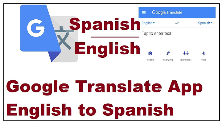 Hey google can you translate in spanish