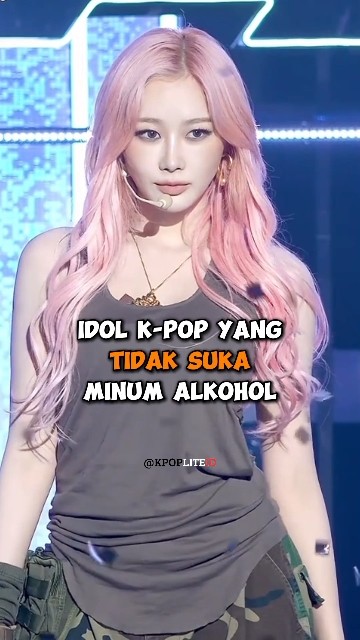 Idol K-Pop yang tidak suka minum alkohol #kpop #infokpop #kpopLiteID #fypシ゚viral