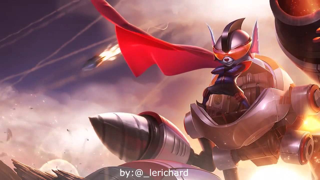 Tengen Toppa Gurren Rumble - LoL Login Screen