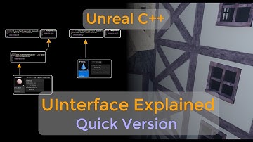 All the UInterface types explained in Cpp (Condensed Version) - Unreal Interfaces - UE C++ Tutorial