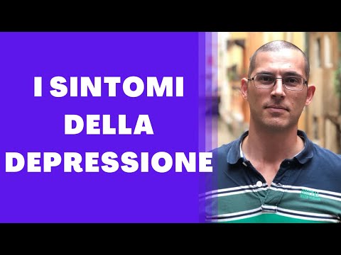 Video: Depressione - Sintomi Negli Uomini