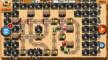 Rail Maze 2 Sharp Gameplay - Train Puzzle Game - Android Gameplay #1950