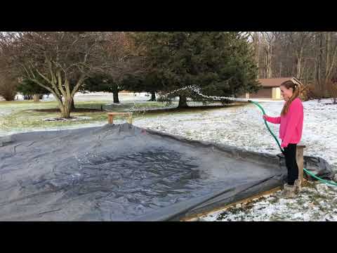 Video: How To Fill A Skating Rink With Your Own Hands