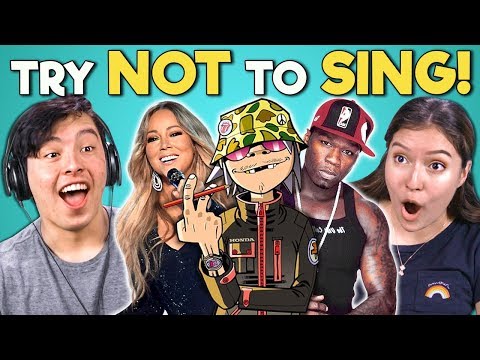 Adults React To Try Not To Sing Along Challenge (2000s Edition)