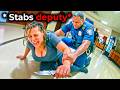 Traffic Stop Turns Deadly After She Attacks Cops With A Knife