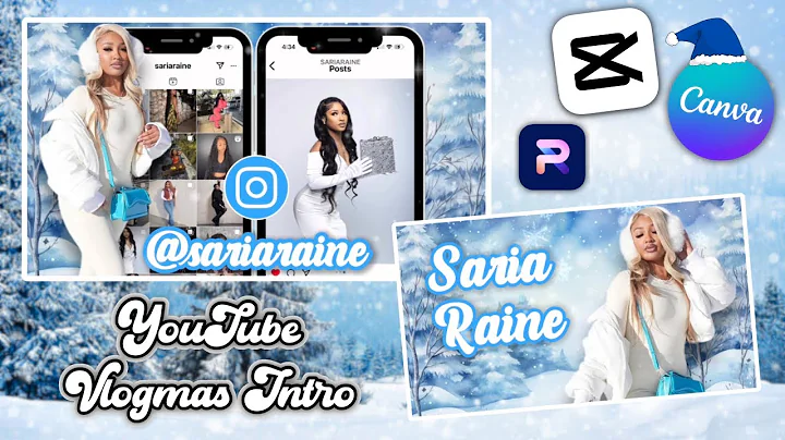 HOW TO MAKE A CUTE VLOGMAS INTRO USING CAPCUT AND CANVA ON YOUR PHONE! VLOGMAS 2024