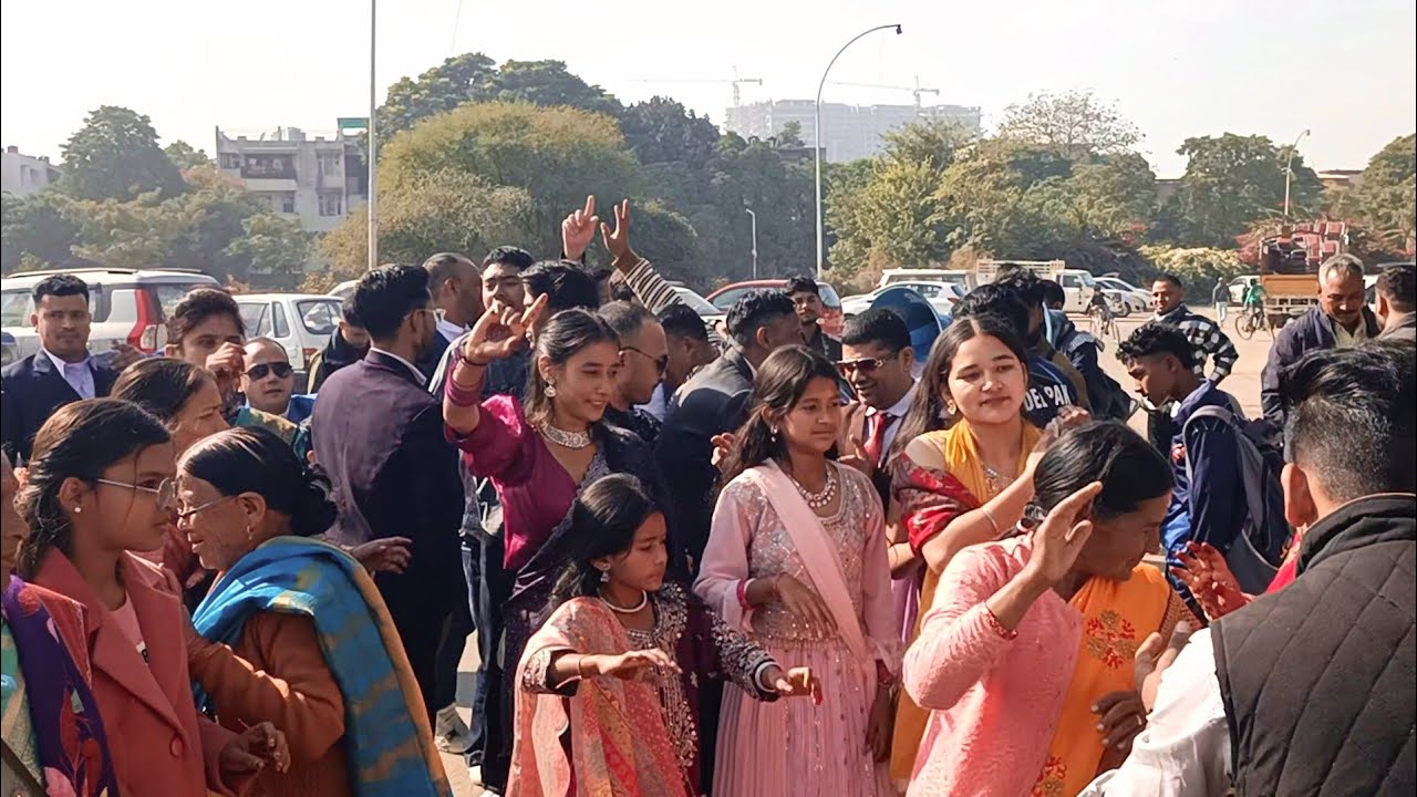 इस साल की सबसे सुंदर बैंड डांस वीडियो।।Deepak Pahadi Marchula Band।।2025।। Chandigarh।।