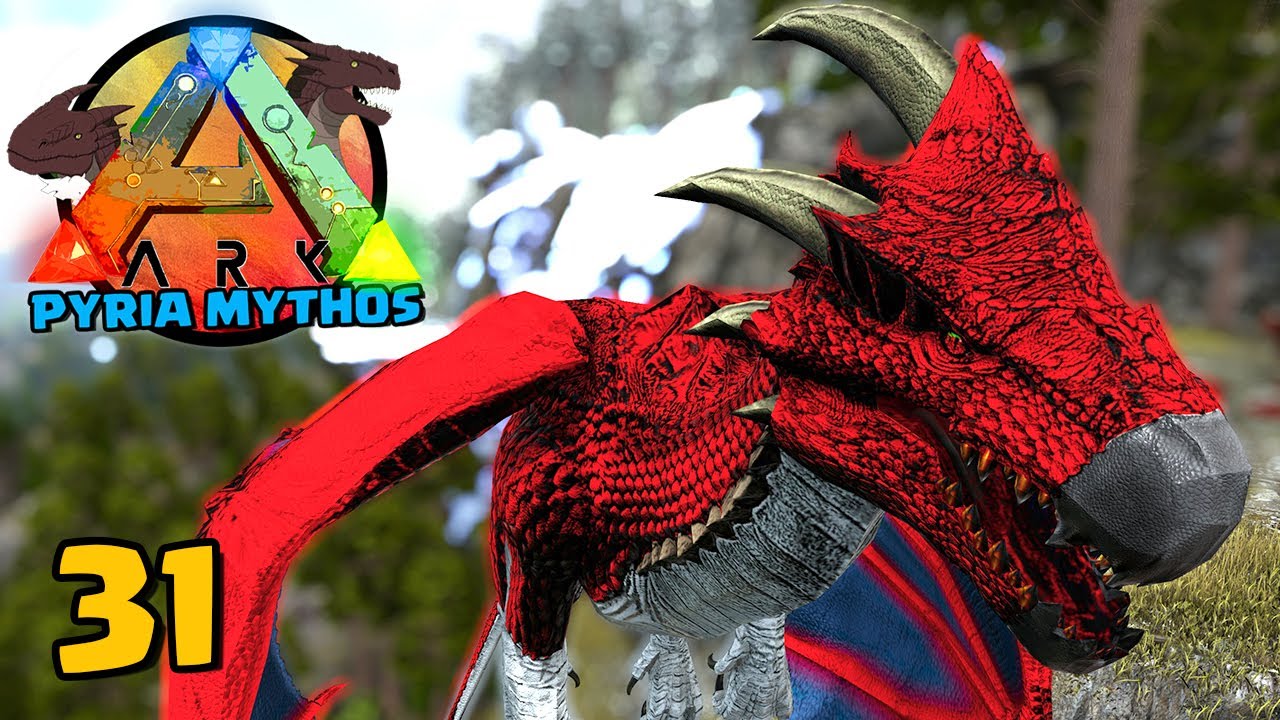 DOMANDO DRALLION O MINI DRAGÃO -  ARK PYRIA MYTHOS #31 ARK: SURVIVAL EVOLVED
