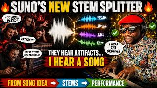 SUNO's NEW Stem Splitter TESTED: From Song Generation to Full Stems, Backing Tracks & DAW