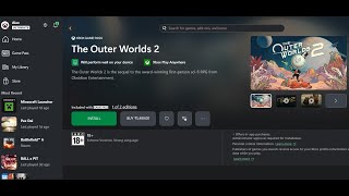 Fix The Outer Worlds 2 Not Installing On Xbox App/Microsoft Store On PC