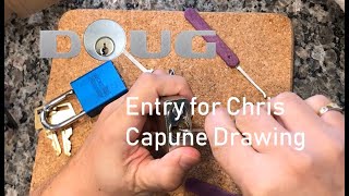 3 Locks Picked in 3 minutes - Entry for Chris Capune Drawing [5]