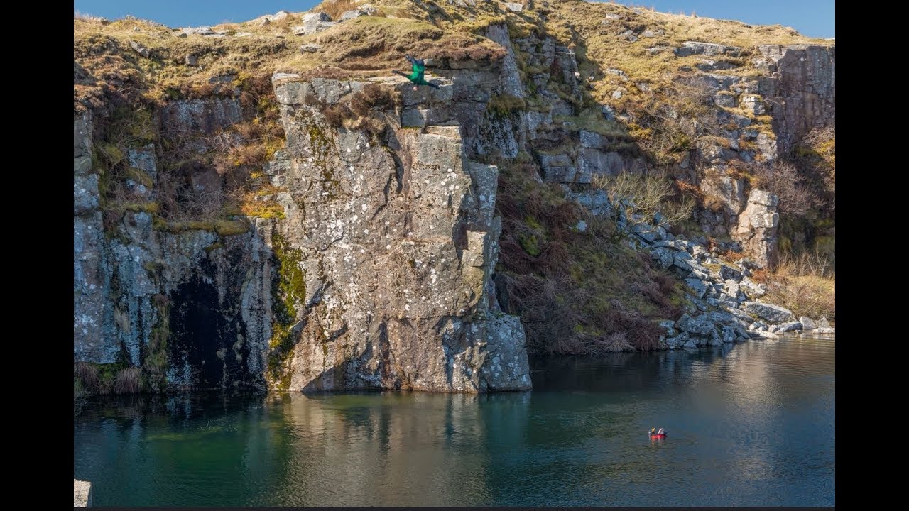 Goldiggins Quarry Cliff Jumping 