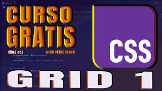 🌟📢🚀CURSO CSS #50 GRATIS 💰💰 ¡Aprende GRID explicado fácil: Diseño web para principiantes! 🌐📢🚀😎 ✅