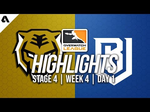 Seoul Dynasty vs Boston Uprising | Overwatch League Highlights OWL Stage 4 Week 4 Day 1