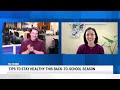 Tips to stay healthy this back-to-school season