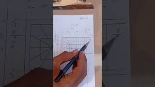 رسم هندسي - اسقاط درج Fig(7) - الهندسة المدنية