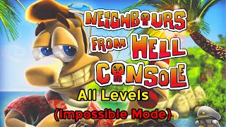 Neighbours From Hell Console - All Levels 100% (Impossible Mode) [Xbox]