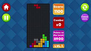 Fill in the line  Falling blocks Game screenshot 4