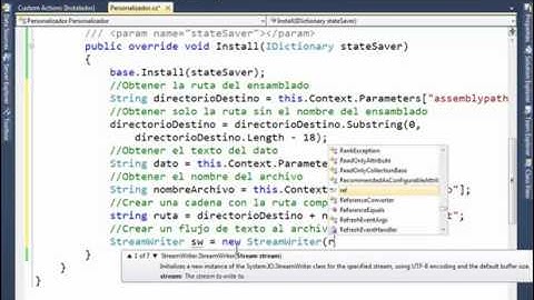 Instalador personalizado en C# parte 4.flv