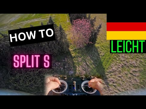 SPLIT S Step-by-Step Tutorial / Explanation - English [FPV Drone]