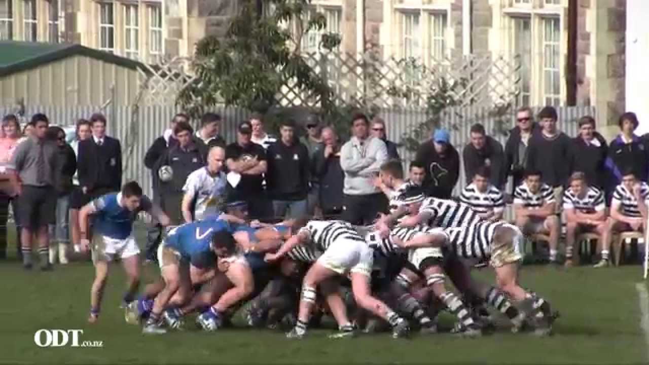 Highlanders First XV Final Otago Boys v Southland Boys YouTube