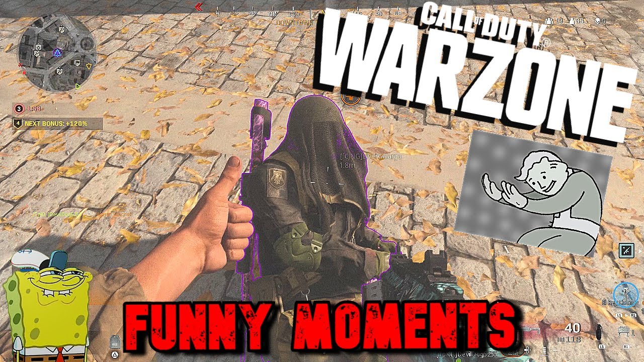 WARZONE FUNNY MOMENTS! Call of Duty Warzone YouTube
