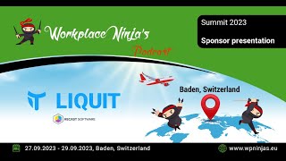 WPNinja Summit 2023 - Sponsor presentation by Liquit