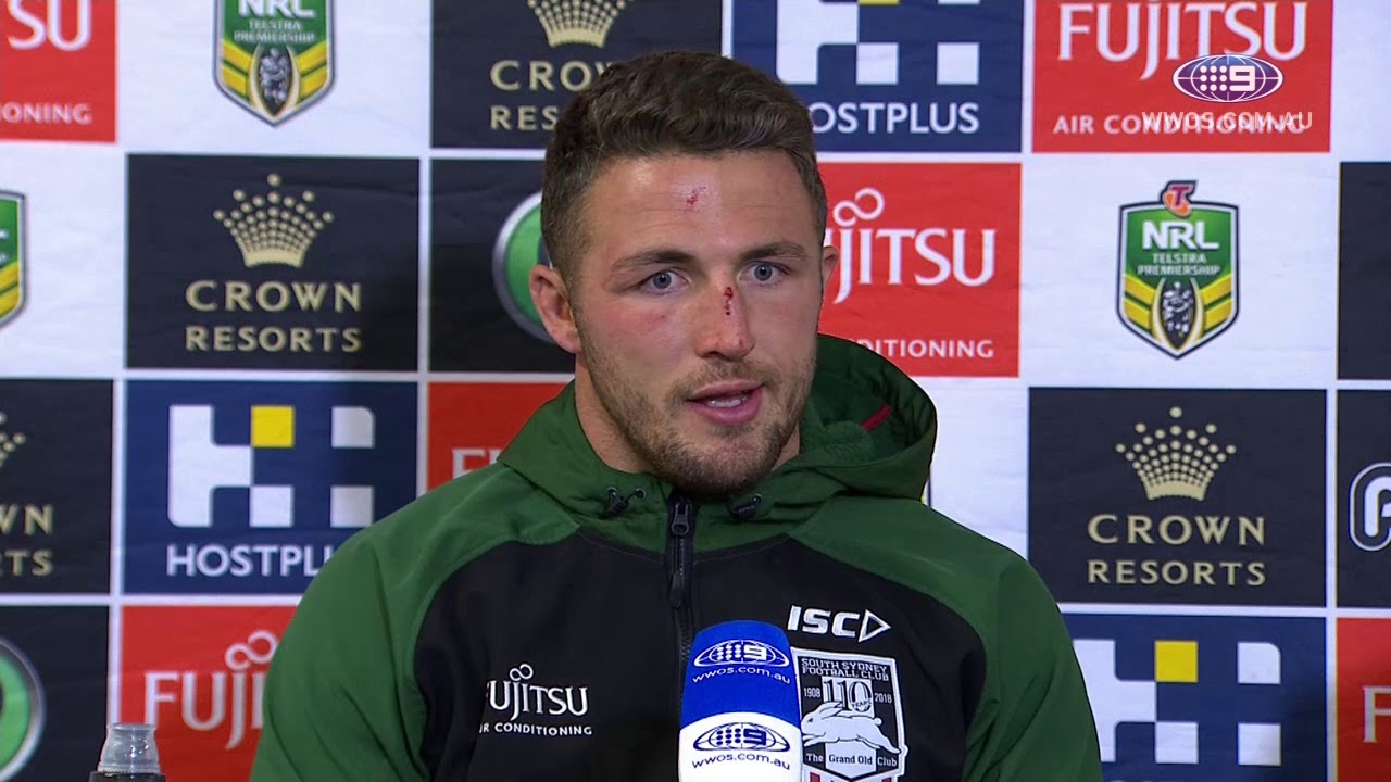 NRL Press Conference: South Sydney Rabbitohs - Round 22 anz stadium tunnel