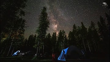 MILKYWAY timelpase near Calgary Canada -  Edelkrone Slider