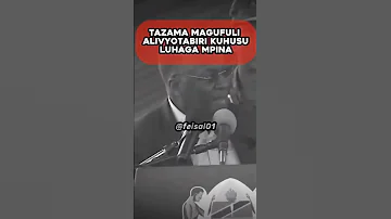 Magufuli Alivomsifia Luhanga Mpina 