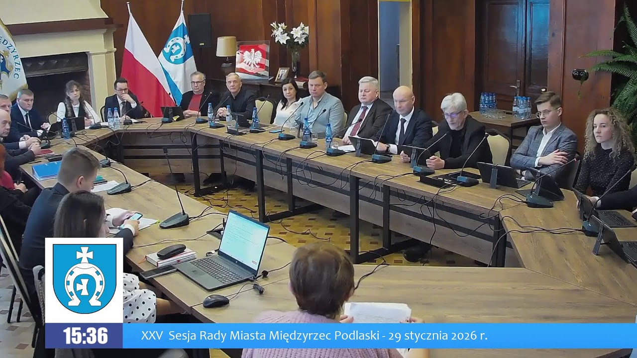 XXV Sesja Rady Miasta Międzyrzec Podlaski