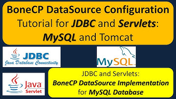 BoneCP DataSource Configuration Tutorial for JDBC and Servlets: MySQL and Tomcat