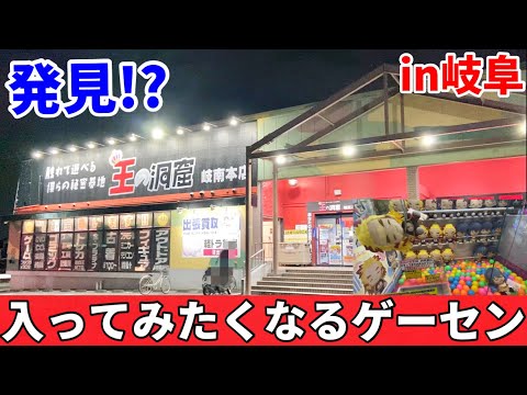 目の前に光り輝くゲーセンを発見したのでとりあえず突入してみた【クレーンゲーム】in岐阜