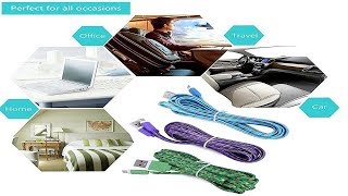 3M Micro USB Flat Braided Charger Cable with unbelievable flexibility - Unboxing