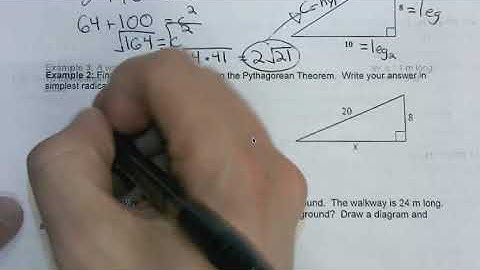 Geometry 8.1 Pythagorean Theorem and Its Converse