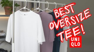 The BEST Essential  UNIQLO Oversize T-shirt from! (2 Different Styles!)