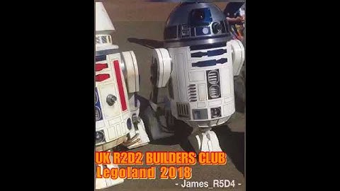 Short video of droid lineup at Legoland