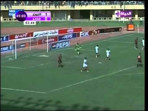 اهم لقطات مباراة مصر و النيجر