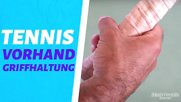 Wie hält man einen Tennisschläger richtig?