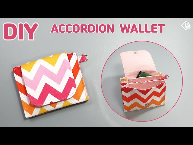 DIY Accordion Card Wallet Kit – And Studio