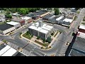 Winchester town square with no cars may 2022 awaiting the arrival of hunter girl