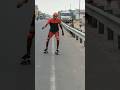 Skating on बेतिया to बगहा Highway 🛣️#skating #dailyvlog #roadskating #shorts