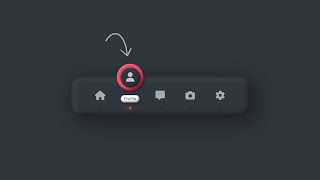 Make Cool Neumorphic Menu With Tab Indicator Using HTML CSS & JS