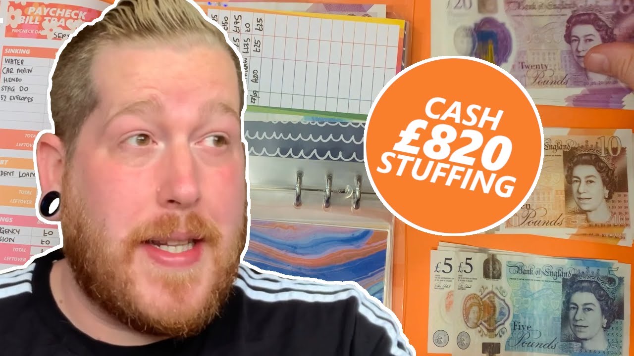 Cash Stuffing £820 for September! Budget with Ira YouTube