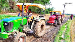 john deere tractor pulling tractor agri king